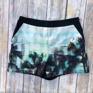 TED BAKER JASIRI PALM TREE PARADISE DRESS SHORTS